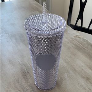 Limited Edition Starbucks Silver Studded Tumbler